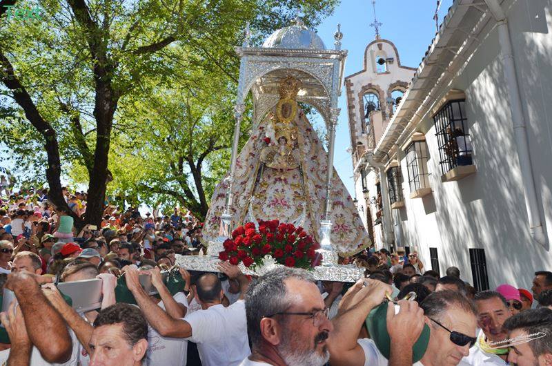 Fotos de la «Baja» de la Virgen de la Sierra 2017